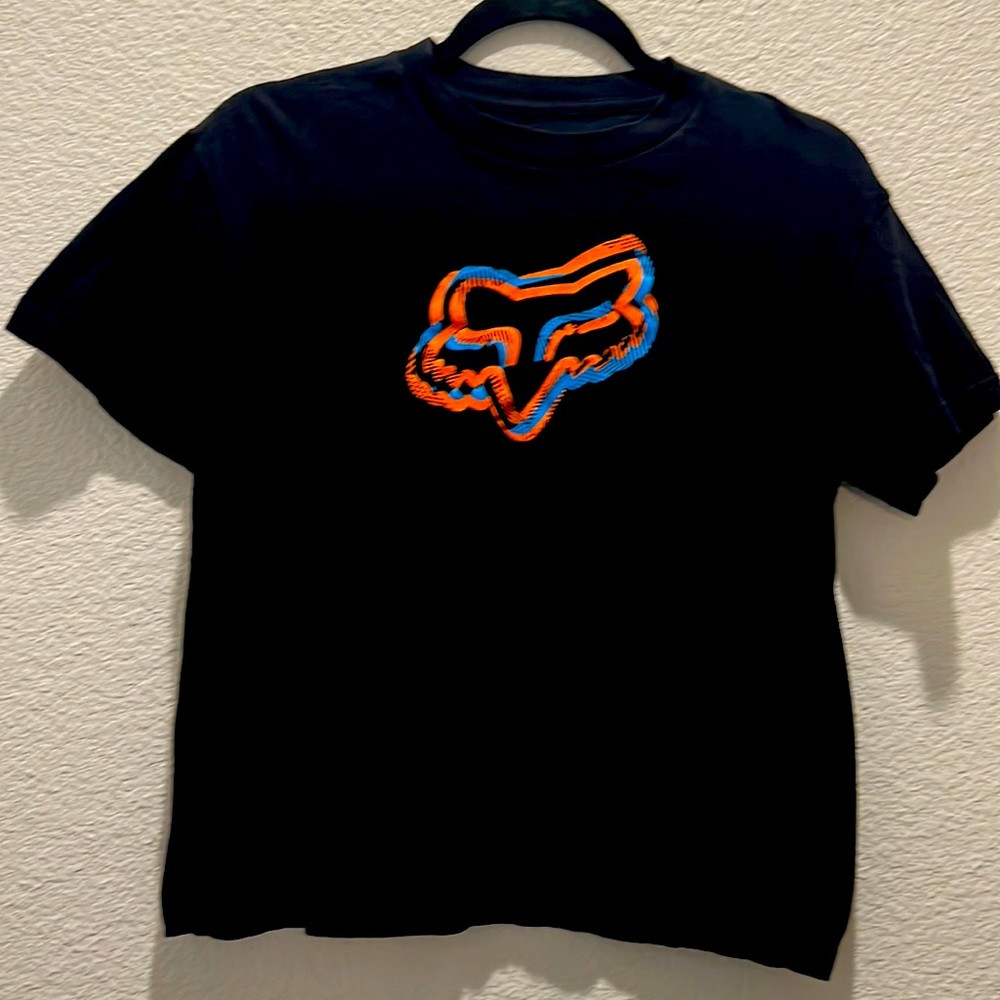 FOX MOTORCYCLE T-Shirt With Logo Sz L